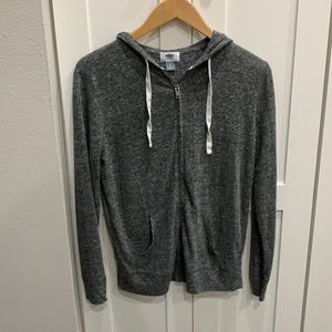Lightweight zip up hoodie